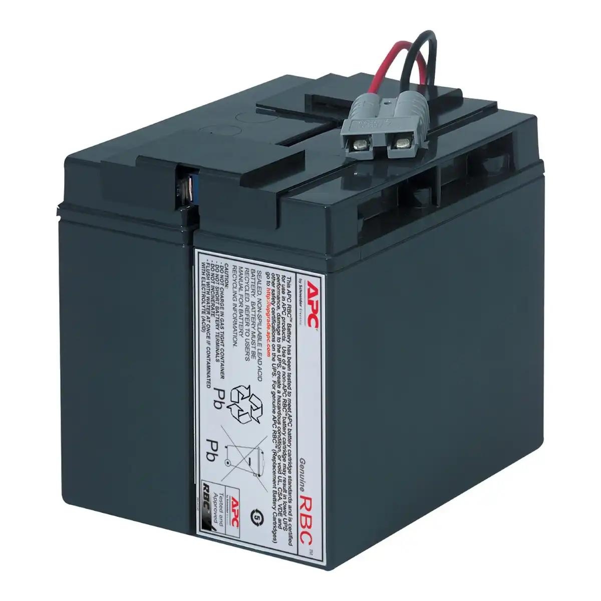 APC Replacement Battery Cartridge, VRLA battery, 17Ah, 12VDC, 2-year warranty