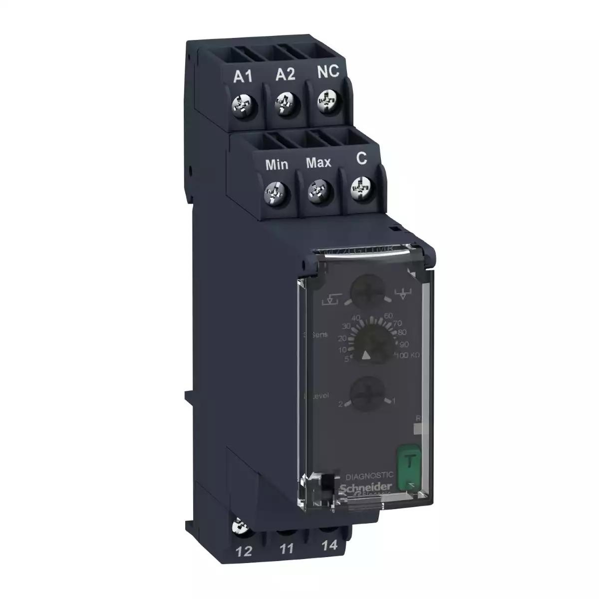 LEVEL CONTROL RELAY RM22-LG - RANGE 5K #