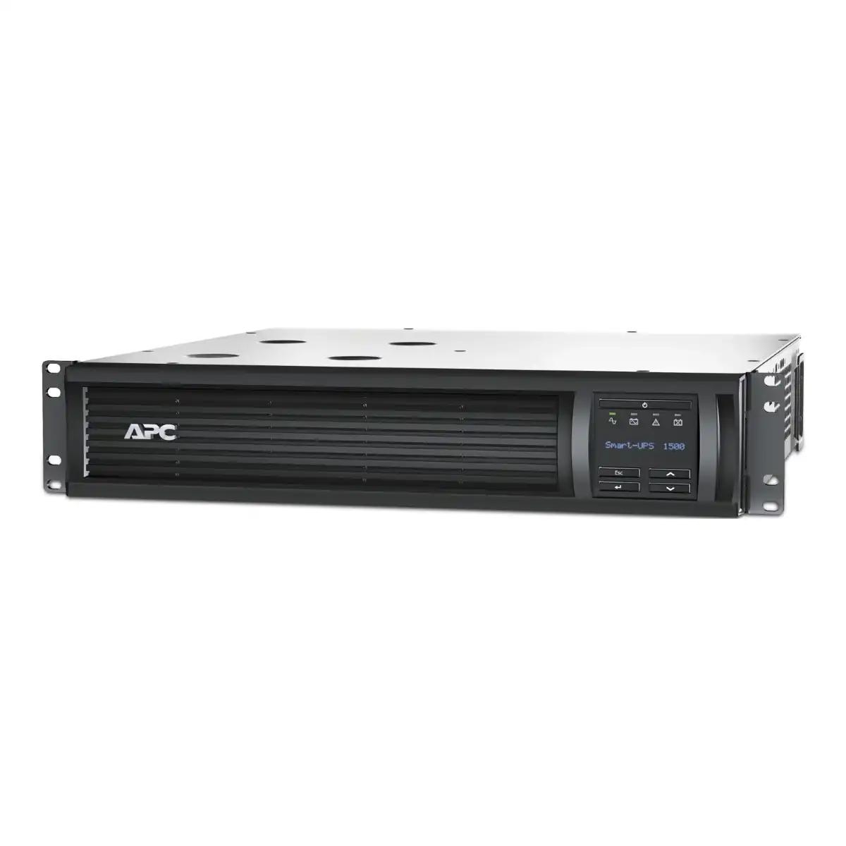 APC Smart-UPS, Line Interactive, 1500VA, Rackmount 2U, 230V, 4x IEC C13 outlets, SmartSlot, AVR, LCD