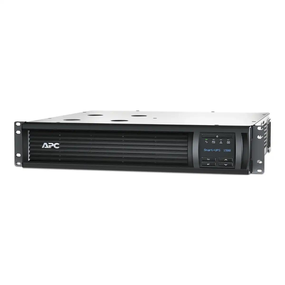 APC Smart-UPS, Line Interactive, 1500VA, Rackmount 2U, 230V, 4x IEC C13 outlets, SmartConnect Port+SmartSlot, AVR, LCD