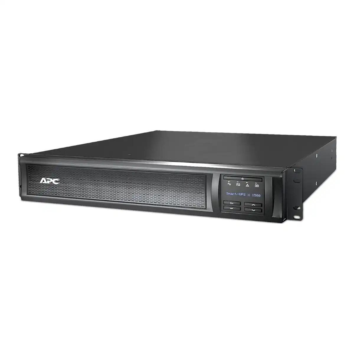 APC Smart-UPS X, Line Interactive, 1500VA, Rack/tower convertible 2U, 230V, 8x C13 IEC, SmartSlot, Extended runtime