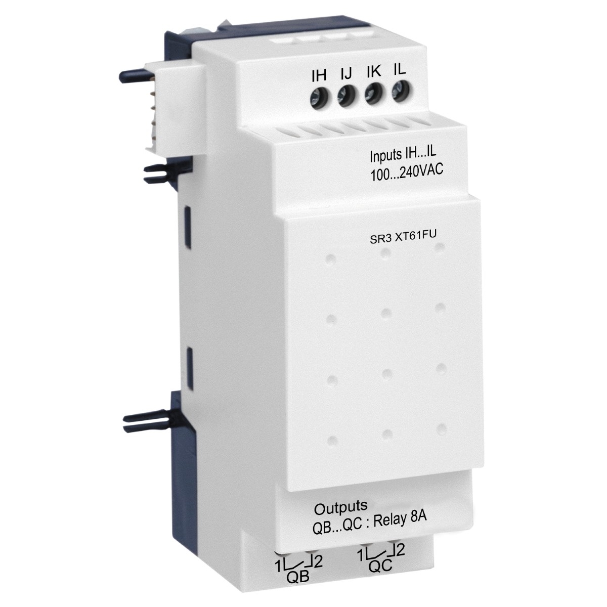 discrete IO extension module, Zelio Logic SR2 SR3, 6 IO, 100 to 240V AC