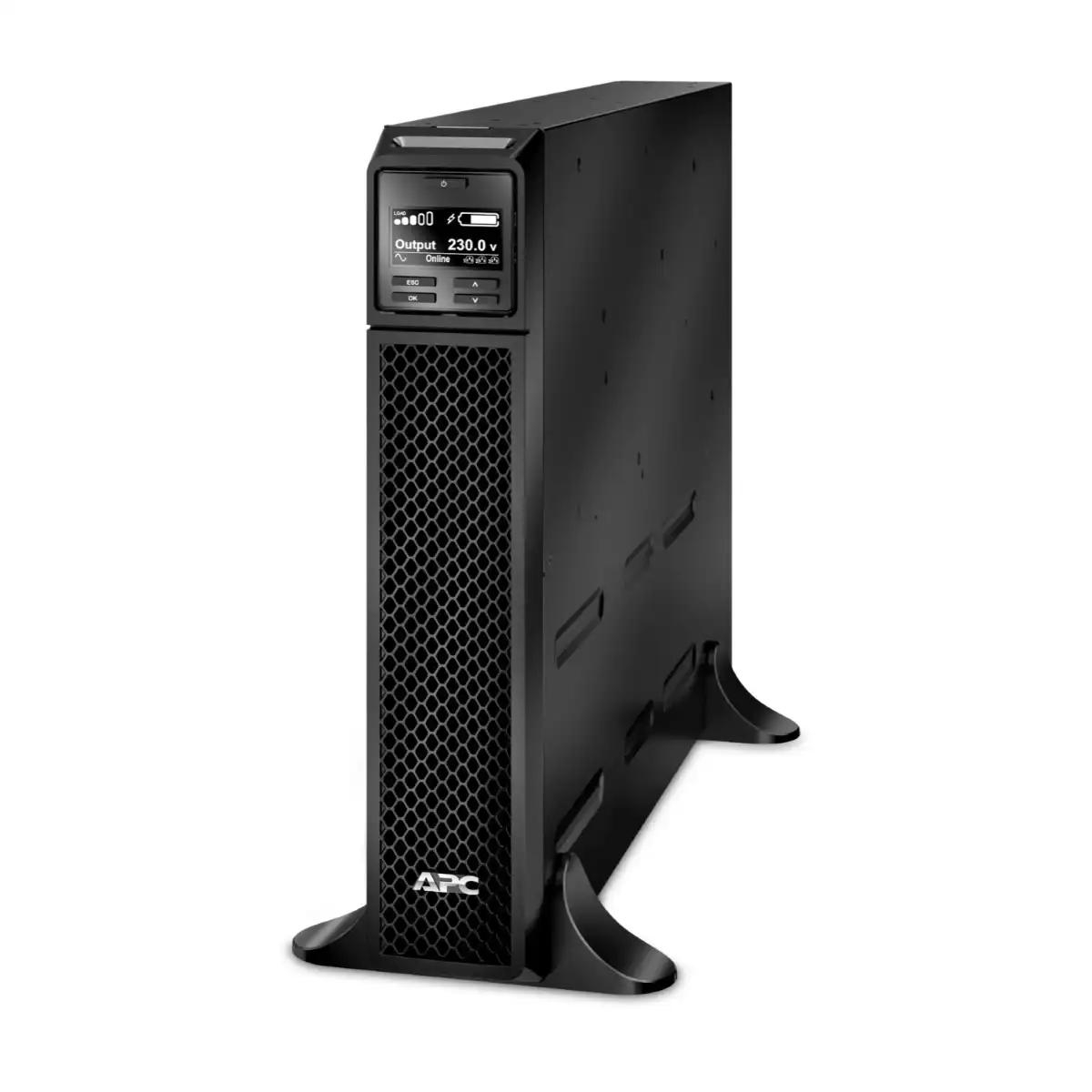 APC Smart-UPS On-Line, 2200VA, Tower, 230V, 8x C13+2x C19 IEC outlets, SmartSlot, Extended runtime, W/O rail kit