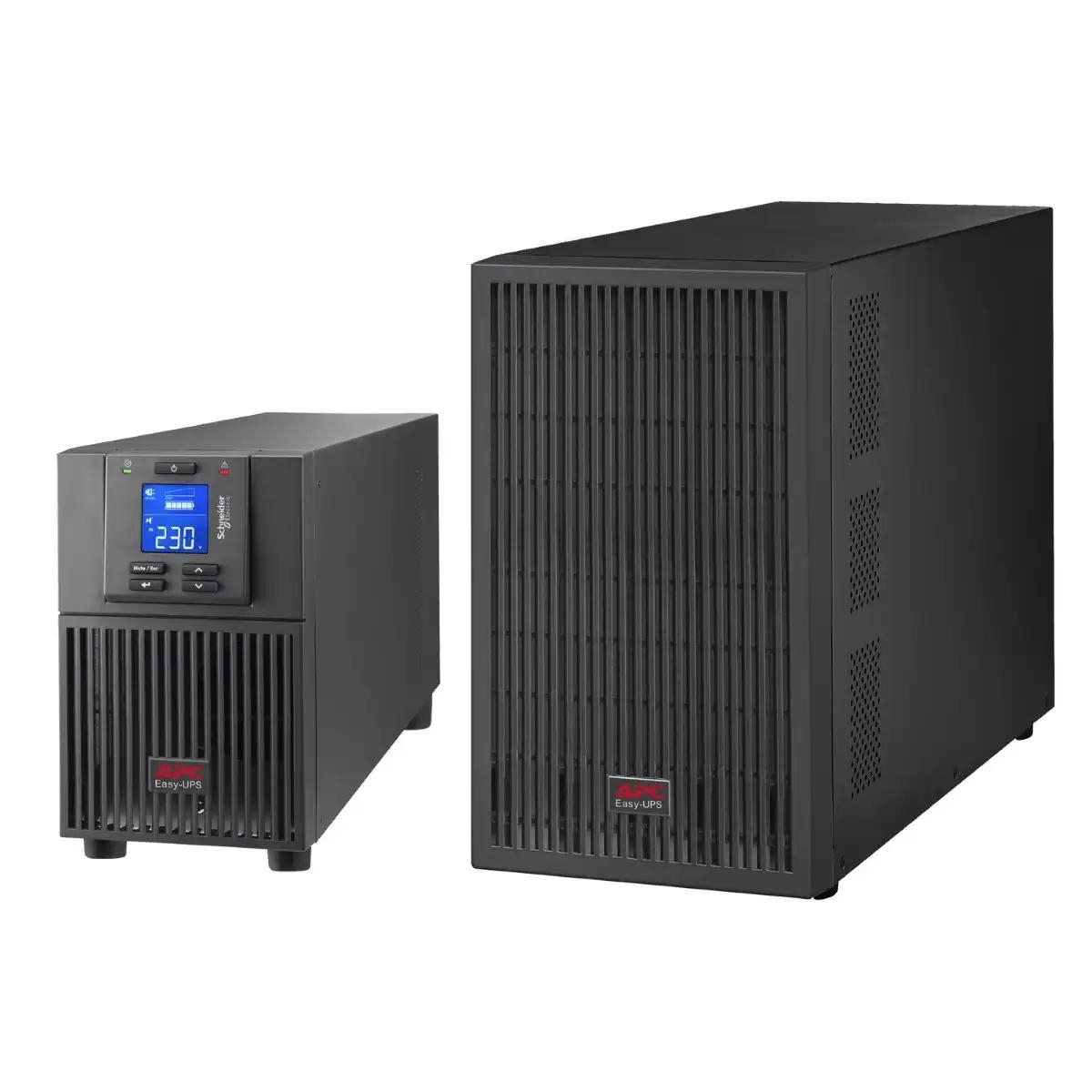 APC Easy UPS On-Line, 2000VA/1600W, Tower, 230V, 4x IEC C13 outlets, Intelligent Card Slot, LCD, Extended runtime