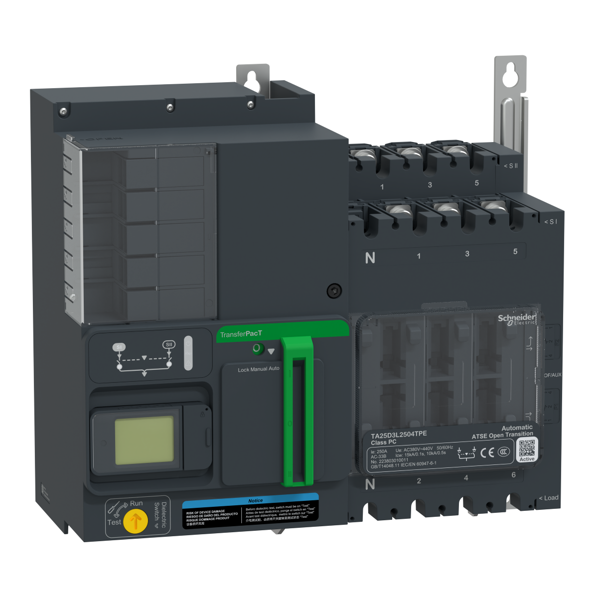 TransferPacT transfer switches