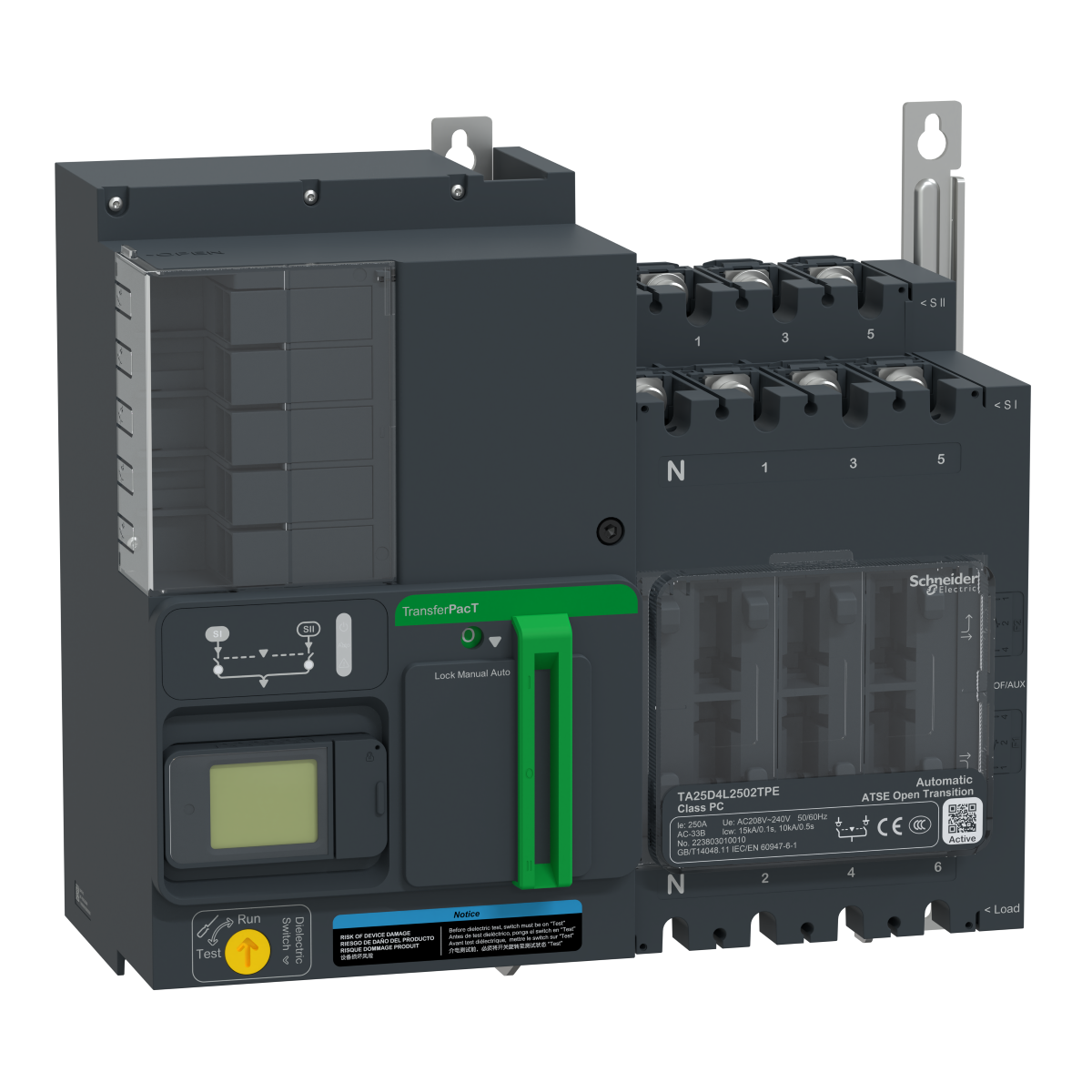 TransferPacT transfer switches