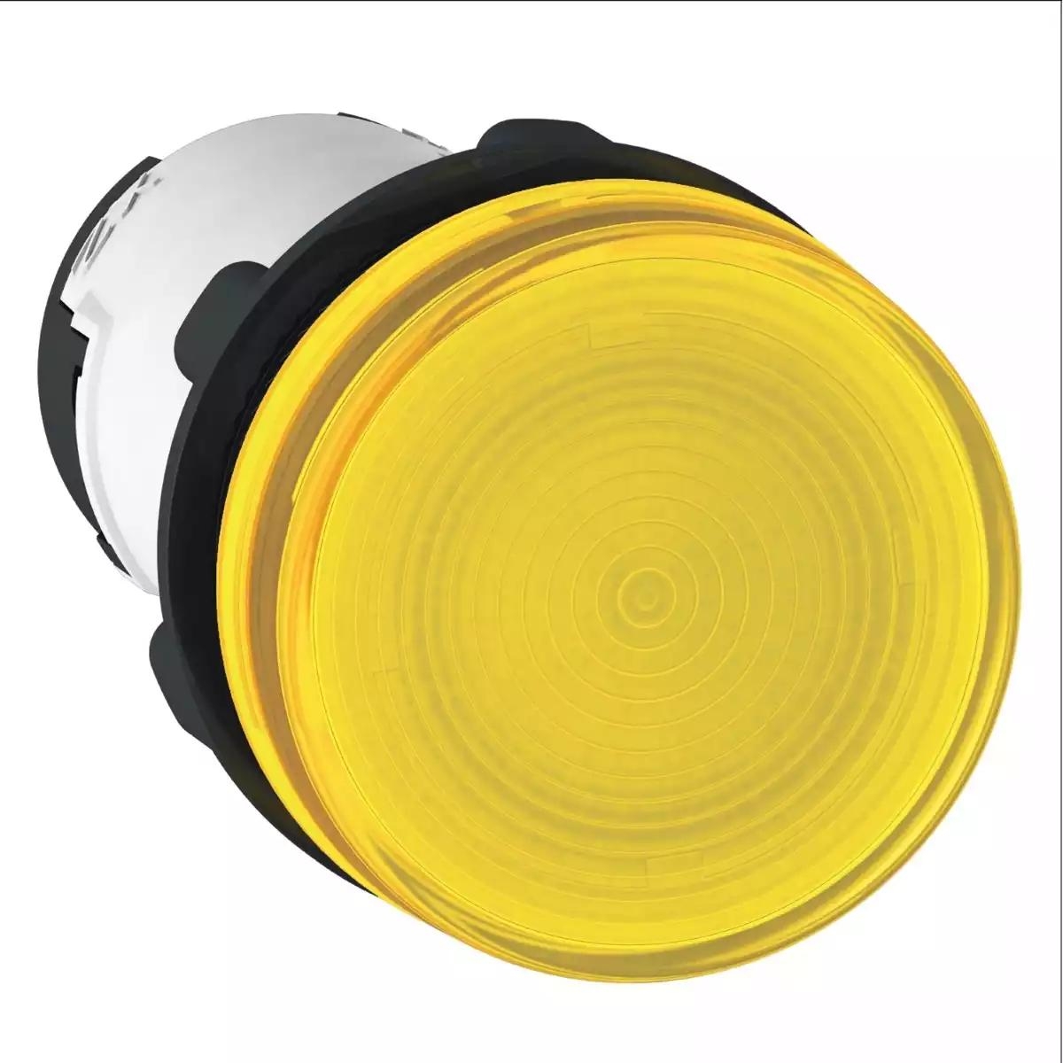 ROUND PILOT LIGHT DIAM 22 IP 65 YELLOW B