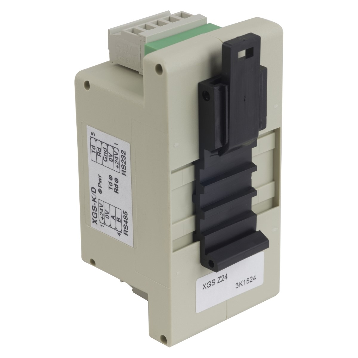 RS232/RS485 interface, Radio frequency identification XG, RS 232/RS 485 line adaptor, for XGS K, XGS D