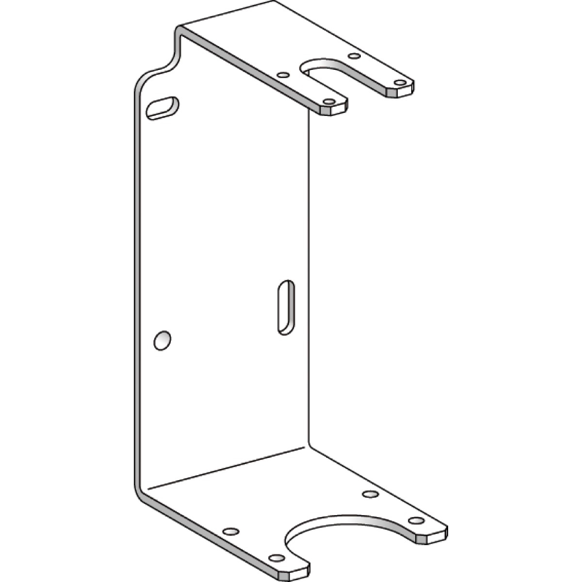 Pressure sensors XM, rear fixing bracket for vibrations <gt/> 4 gn, for pressure switch XML